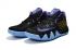 Nike Kyrie 4 Chaussures de basket-ball Homme Noir Bleu 705278