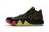 Nike Kyrie 4 Men Basketball Shoes Black Colored Yellow