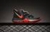 Autentiske Nike Kyrie 5 Sort Rød Basketball Sko Sneakers AO2918-108