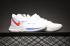 Nike Kyrie 5 Bianco Blu Rosso Scarpe da basket Sneakers AO2918-608