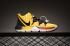 Nike Kyrie 5 White Yellow Black Basketball Shoes Sneakers AO2918-991