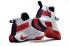 Lebron Soldier XIV 14 James USA White University Red Navy Basketbalové boty CK6047-100