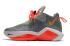 Nike Lebron Soldier XIV 14 James EP Hare Light Smoke Grey Silver Laser Orange Shoes CK6047-001