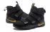 Nike Zoom LeBron Soldier XI 11 Black Yellow Men Basketball Shoes