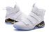 Nike Zoom LeBron Soldier XI 11 White Yellow Men Basketball Shoes