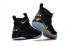 Nike Zoom Lebron Soldiers XI 11 sort guld Basketballsko til mænd