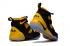 Nike Zoom Lebron Soldiers XI 11 sort gul Herre basketballsko