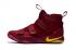 Nike Zoom Lebron Soldiers XI 11 ridder rød gul Herre basketballsko