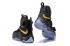 Nike Lebron Soldier 10 EP Zapatos de baloncesto 2016 Finales Negro Oro 844375-806