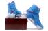Nike Lebron Soldier 10 EP X Men รองเท้าบาสเก็ตบอลสีขาวสีน้ำเงินผู้ชาย 844374-410