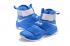 Nike Lebron Soldier 10 EP X Royal Blue Kentucky Basketball Shoes Men 844380