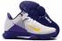 2020 Nike LeBron Witness 4 EP Lakers Bianco Amarillo Field Purple CD0188 100