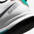Nike LeBron Witness 5 White Clear Jade Total Orange Black CQ9381-100