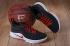 Nike Zoom LEBRON Witness 2 FLYKNIT บาสเกตบอลชายสีดำสีแดงสีขาว