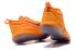 รองเท้าบาสเก็ตบอลผู้ชาย Nike Zoom Witness II 2 All Orange Black