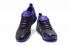 Nike Zoom Witness II 2 รองเท้าบาสเก็ตบอลผู้ชายสีดำสีม่วง