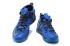 Nike Ambassador VIII 8 Lebron James Bleu Noir Chaussures de basket-ball pour hommes 818678-400