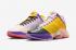 Nike Zoom LeBron 19 Low Mismatch Lilac Pink Glaze Dark Smoke Gris DO9829-500