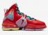 Nike Zoom LeBron 19 The Map Bright Crimson Malachite Santan DQ7548-600