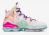 Nike Zoom LeBron 19 Valentinstag Pink Grün Lila DH8460-900