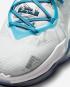 Space Jam x Nike Zoom LeBron 19 EP Pakaian Olahraga Putih Biru Belanda Biru Void DC9342-100