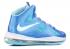 Nike Lebron 10 Gs Blue Diamond Windchill 照片 Td Pl 543564-400