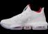 Nike LeBron 16 Low NBA Draft White Metallic Gold University Red CI2668-100