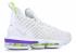 Nike LeBron 16 White Multicolor Hyper Grape Volt AO2588-102
