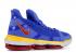 Nike Lebron 16 Blau Superbron Maize Racer Varsity Rot CD2451-400
