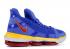 Nike Lebron 16 Azul Superbron Maize Racer Varsity Rojo CD2451-400