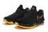 รองเท้าบาสเก็ตบอล Nike Lebron XVII 17 Low Black Yellow Purple ปี 2020 CD5007-058