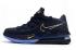 2020 Nike Lebron XVII 17 Low Marineblauw Metallic Goud Basketbalschoenen CD5007-401