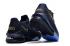 2020 Nike Lebron XVII 17 Low Marinblå Metallic Gold Basketball Shoes CD5007-401