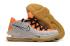 2020 Nike Lebron XVII 17 Low Orange Marble Grain Chaussures de basket-ball CD5007-505