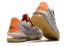 баскетбольные кроссовки Nike Lebron XVII 17 Low Orange Marble Grain 2020 года CD5007-505