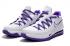 2020 Nike Lebron XVII 17 Low Wit Zwart Paars Basketbalschoenen CD5007-104