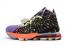 2020 Nike Zoom Lebron XVII 17 Bel Air Negro Púrpura Naranja Verde Zapatillas Zapatos BQ3177-999
