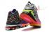 2020 Nike Zoom Lebron XVII 17 Bel Air Zwart Paars Oranje Groen Sneakers Schoenen BQ3177-999