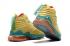 2020 Nike Zoom Lebron XVII 17 Vert Jaune Feuille Chaussures de basket-ball Date de sortie BQ3177-053