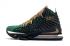 2020 Nike Zoom Lebron XVII 17 SVSM PE Forest Verde Negro Oro Zapatillas Zapatos BQ3177-948