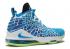 Nike Zoom Lebron 17 Gs Sprite Bleu Photo Vert Ghost BQ5594-434