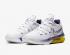 Nike Zoom LeBron 17 Low White Điện Áp Tím Năng Động Màu Vàng CD5007-102