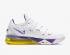 Nike Zoom LeBron 17 低白色電壓紫色動態黃色 CD5007-102