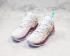 Nike Zoom Lebron 17 Battleknit 2.0 Weiß-Lila-Gold-Schuhe BQ3177-919