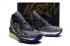 Nike Zoom Lebron XVII 17 สีเทาสีดำสีม่วง Crimson รองเท้าผ้าใบหลากสีรองเท้า BQ3177-910