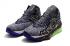 Nike Zoom Lebron XVII 17 אפור שחור סגול ארגמן נעלי סניקרס רב צבע BQ3177-910