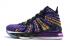 de baschet Nike Zoom Lebron XVII 17 Lakers Negru Violet Galben Aur King Data lansării BQ3177-904