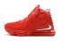 Nike Zoom Lebron XVII 17 University Red เปิดตัวใหม่ James รองเท้าบาสเก็ตบอล BQ3177-610
