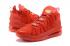 รองเท้าบาสเก็ตบอล Nike Zoom Lebron 18 XVIII Red Metallic Gold King James ปี 2020 AQ9999-600