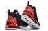 Nike LeBron 18 XVIII Düşük EP Siyah Beyaz Kırmızı CW2760-006 .